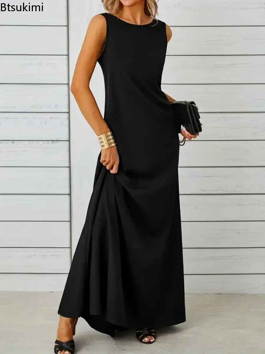 Women'S Fashion Spring Summer 2026 - 2026 Women's Summer Elegant Long Dress