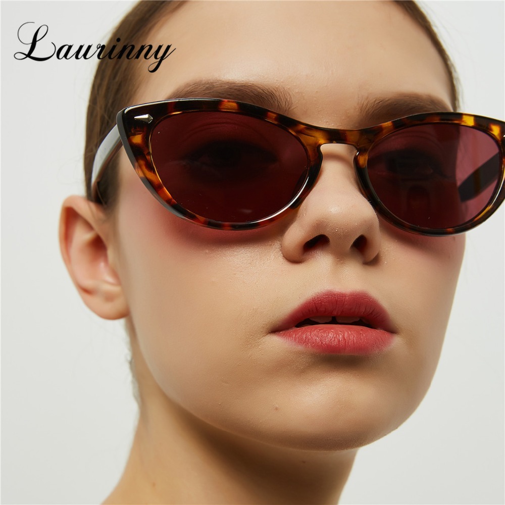 Women'S Fashion In The 60S - Vintage Cat Eye Leopard Sunglasses Women