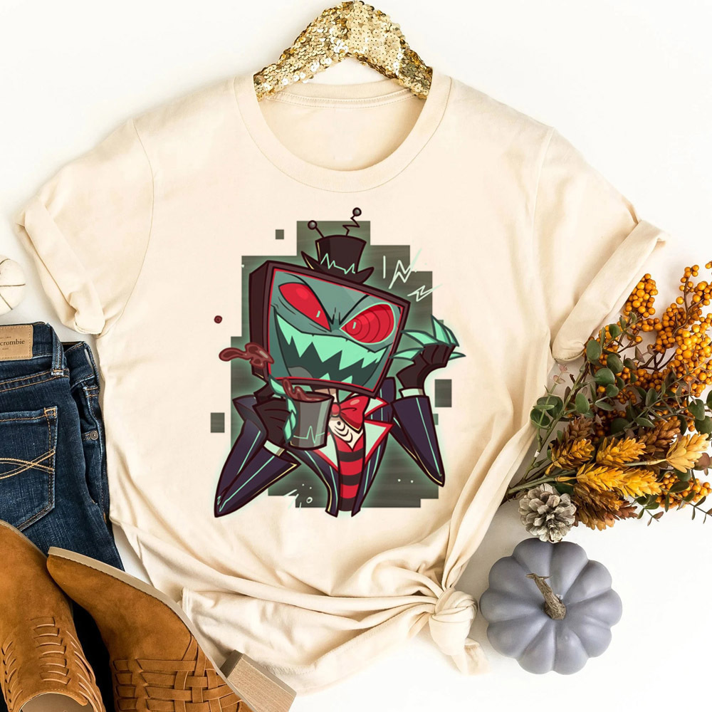Women'S Fashion In The 80S - Hazbin Hotel t-shirt shoujo korean fashion