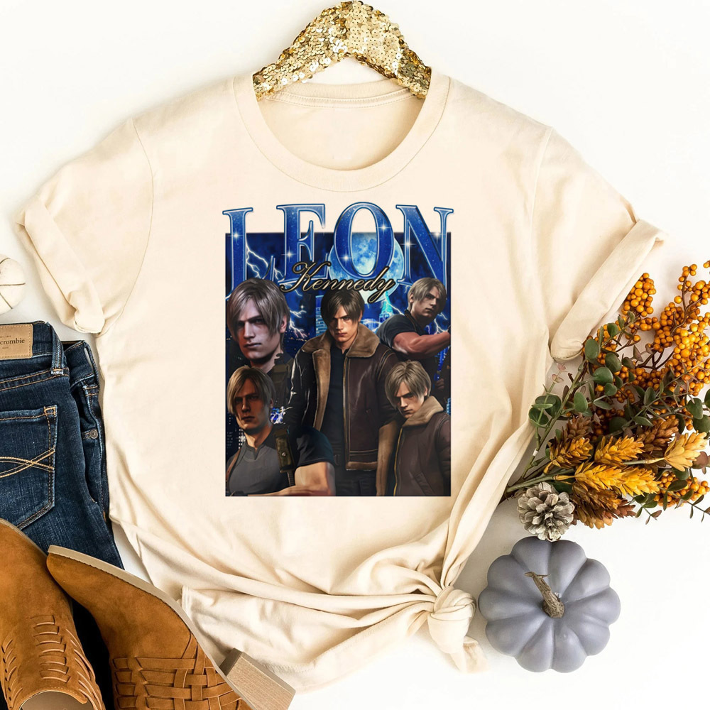 Women'S Fashion In The 80S - Leon Kennedy t shirt female korean