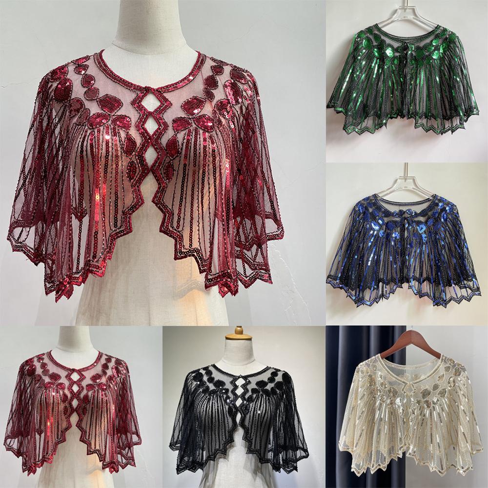 Women'S Fashion In The 1920S - Fashion 1920s Women Flapper Shawl Party