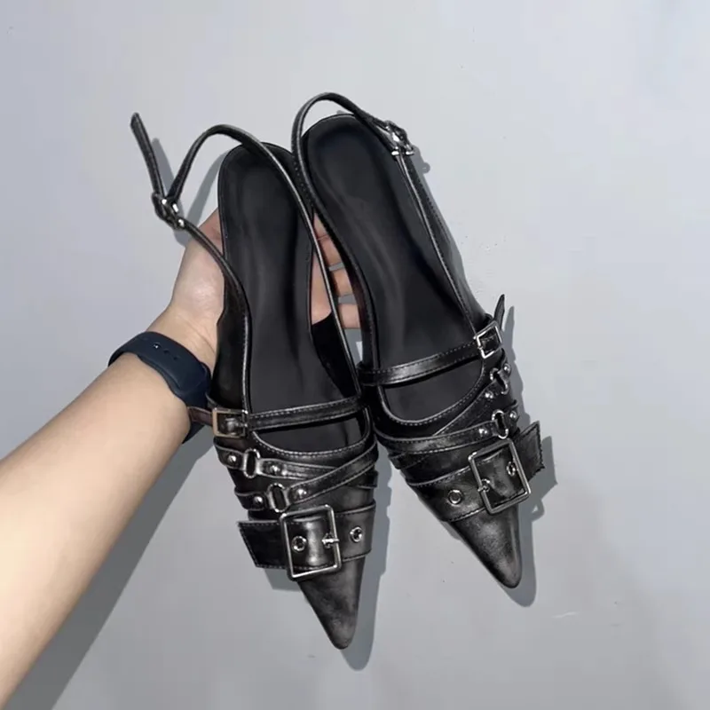 Women'S Fashion Belts - Pointed Toe High Heels Women Wear