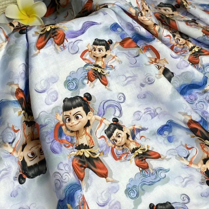 Women'S Fashion In The 60S - 60S Nezha Caiyun Silk Cotton Digital