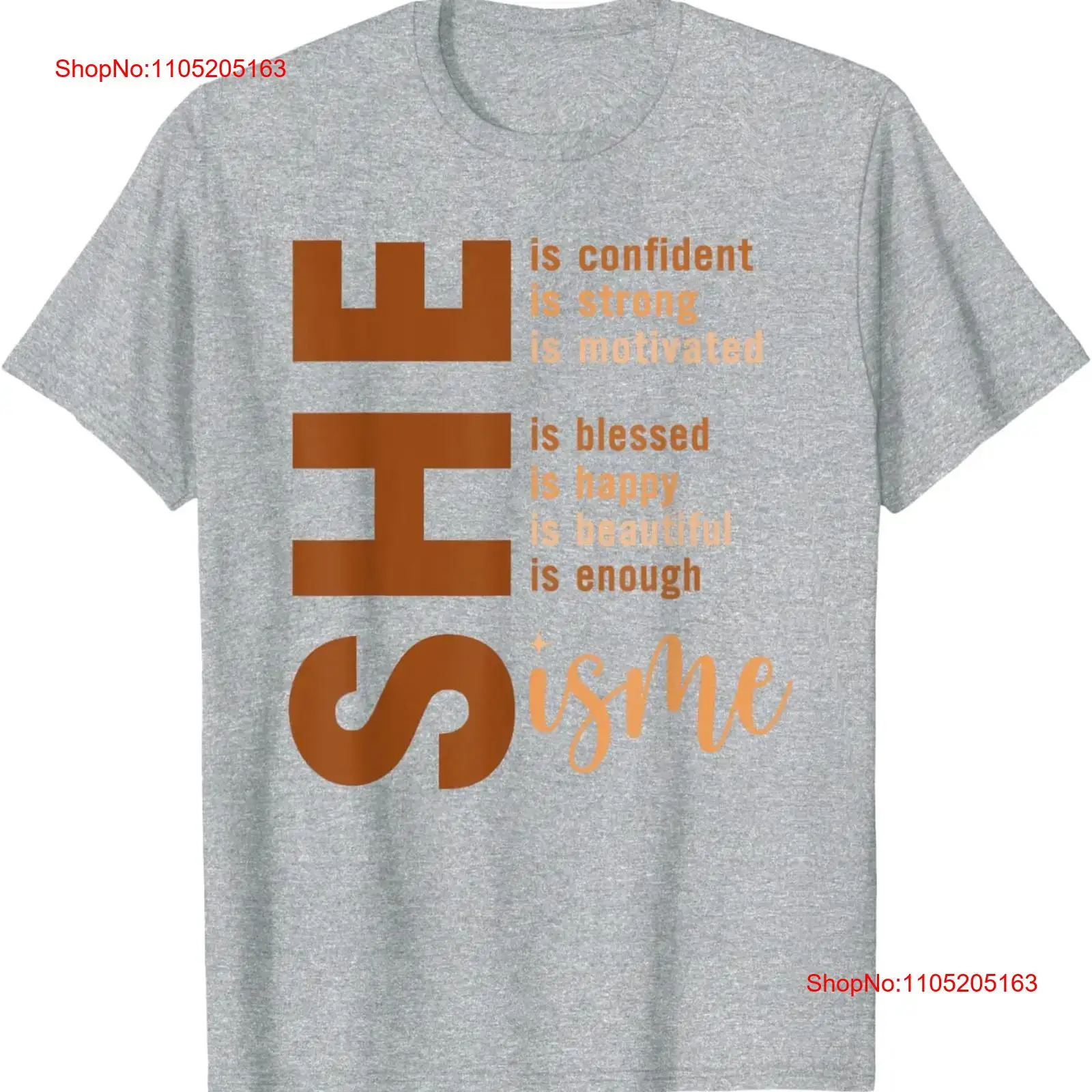 Women Fashion History - She Is Me Strong Educated Blessed