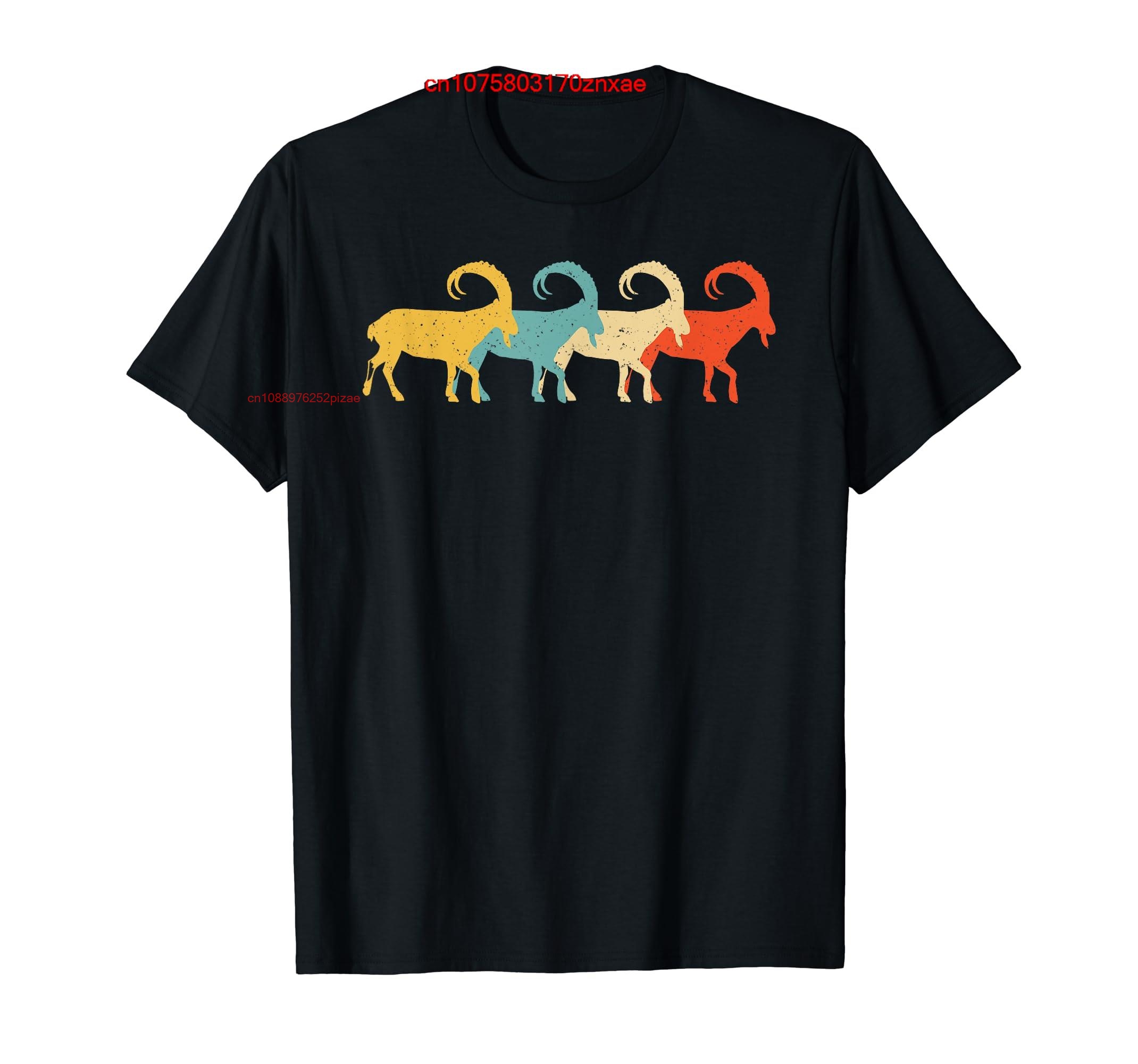 Women'S Fashion In The 60S - 100% Cotton Markhor Vintage Retro Goat