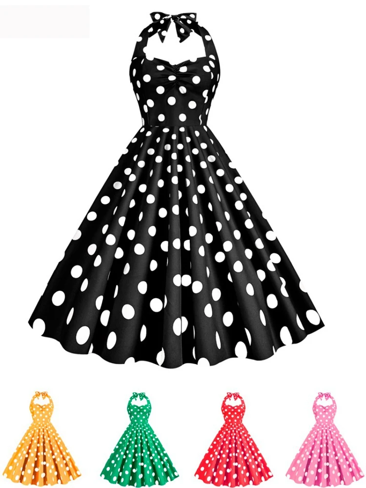 Women'S Fashion In The 60S - 2026 Fashion Summer Sexy Halter Woman