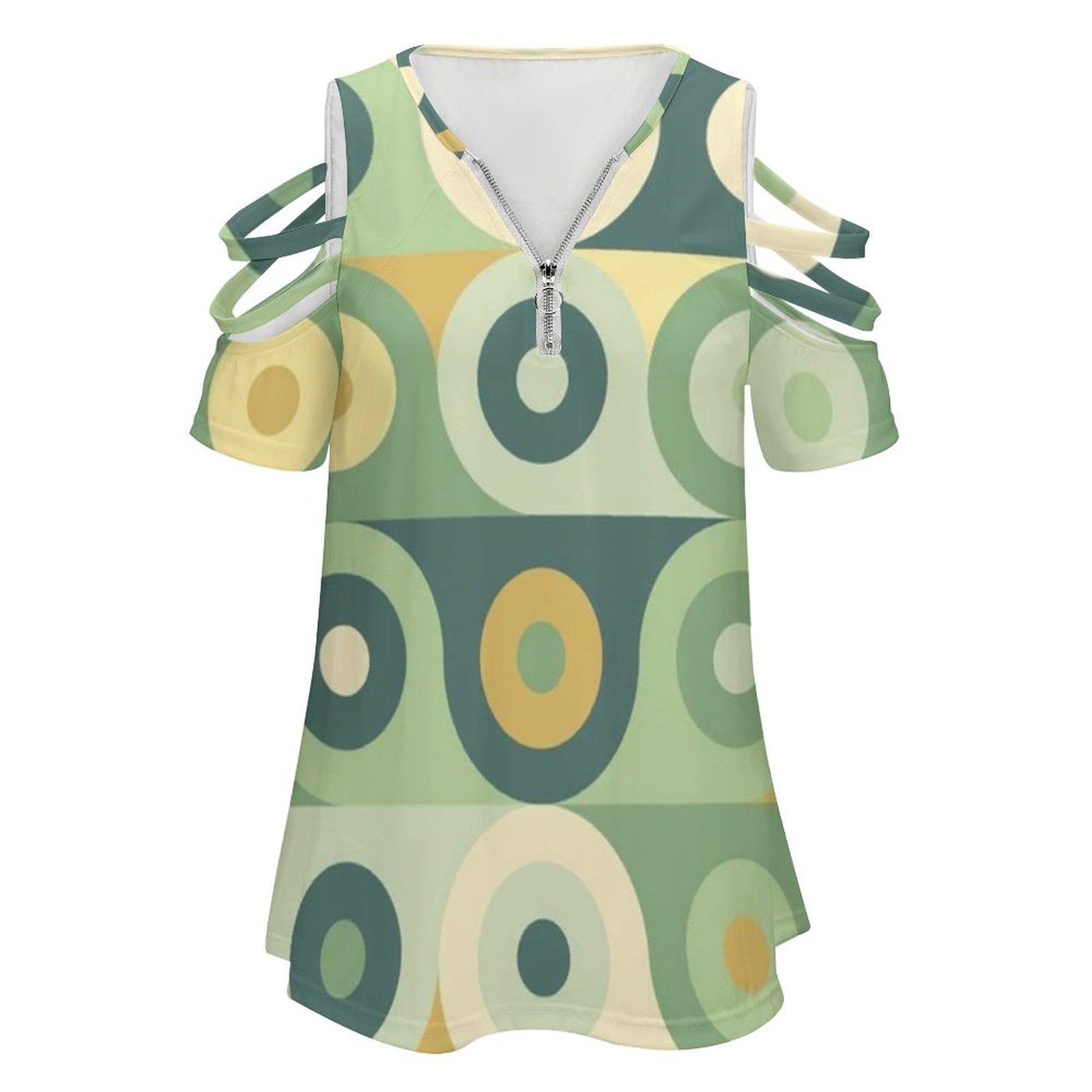 Groovy 70's Pattern Women Zipp - Women'S Fashion In The 60S review and price