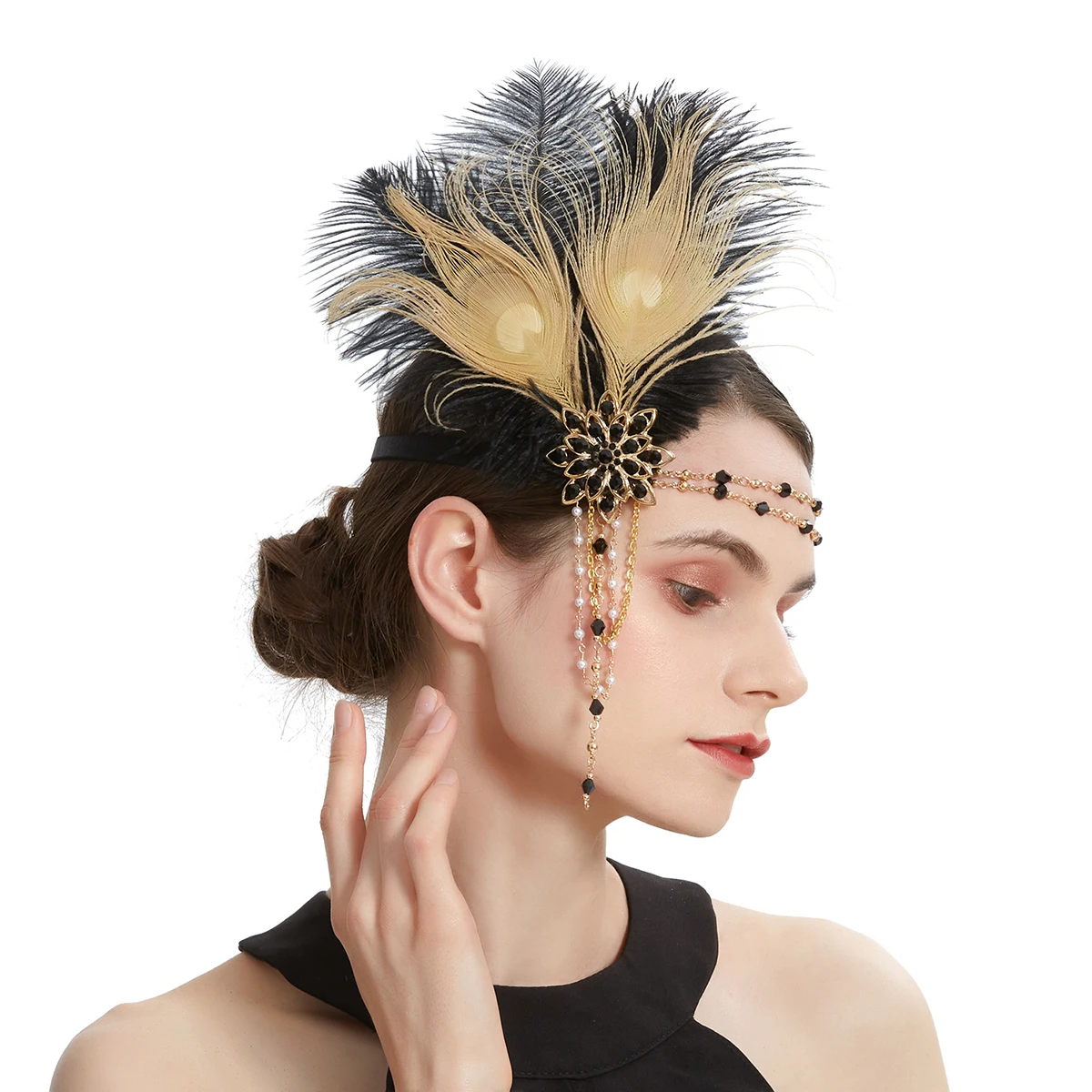 Rhinestone HairBand 1920s Vint - Women'S Fashion In The 1920S review and price