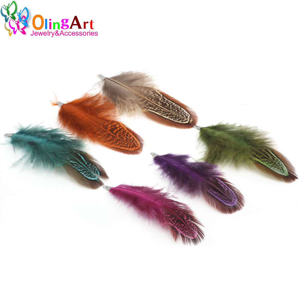 OlingArt Colorful Dyeing Natur - Women'S Fashion Earrings review and price