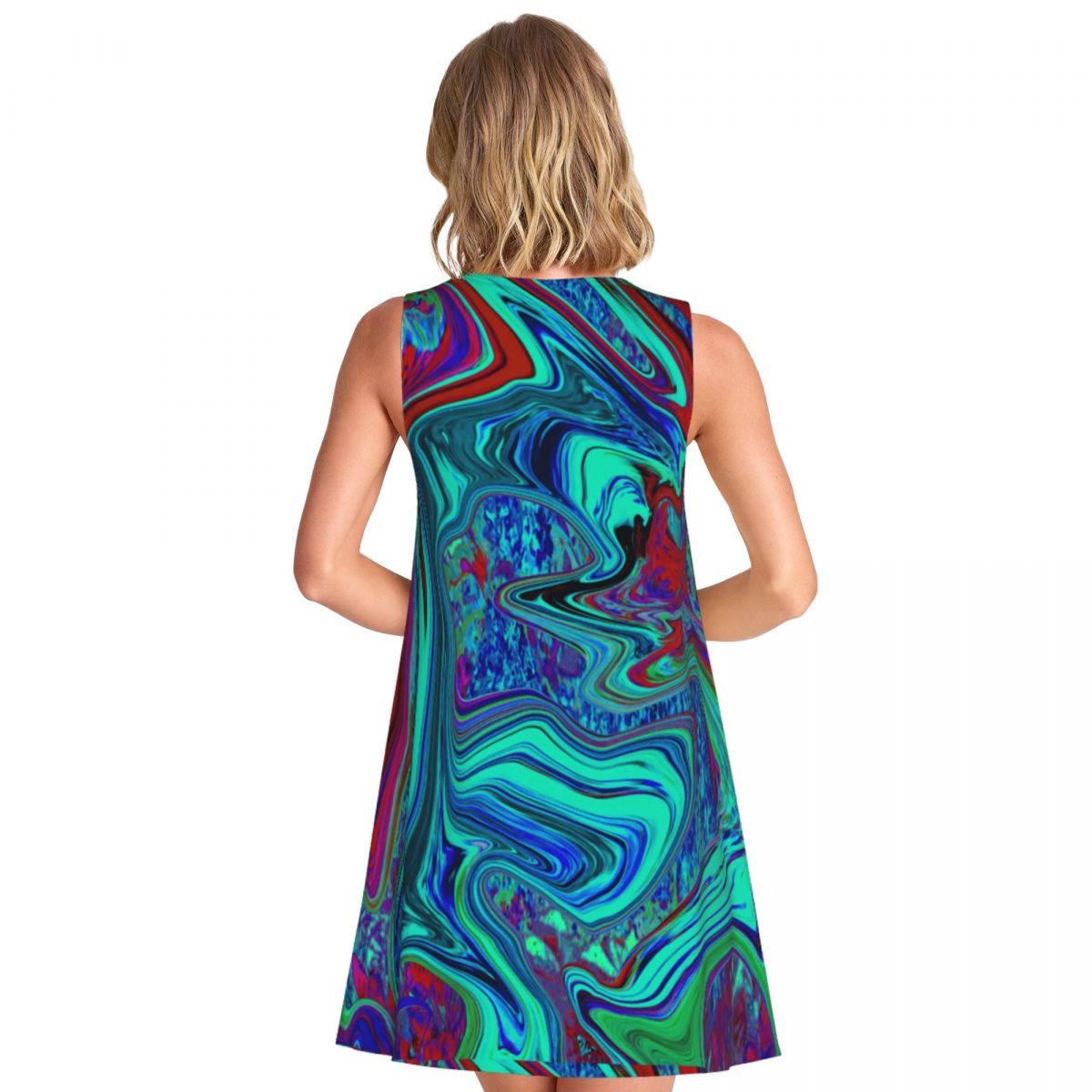 Retro 60s Ar Dress Groovy Abst - Women'S Fashion In The 60S review and price