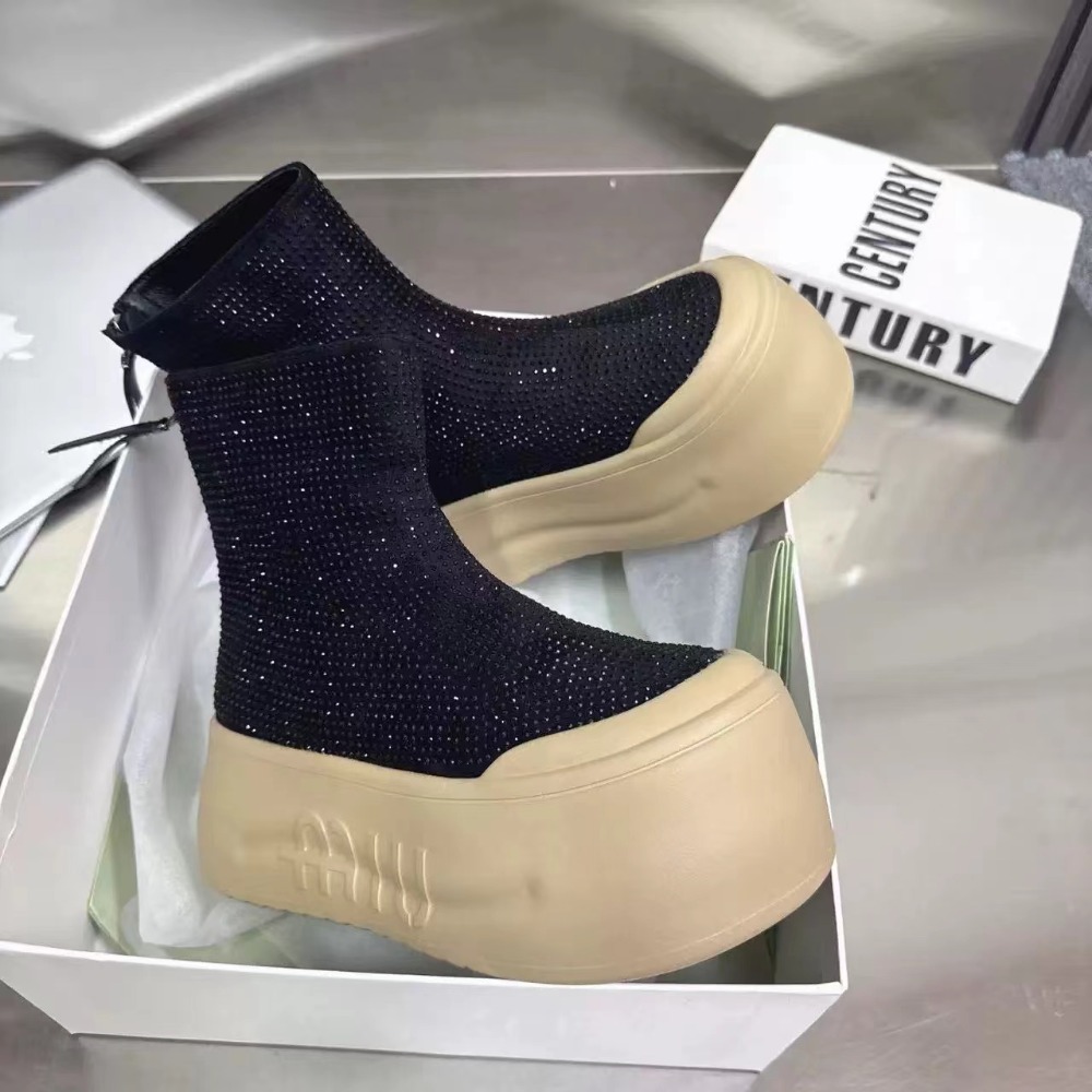 Luxury Rhinestone Woman Bootie - Women'S Fashion Korea review and price