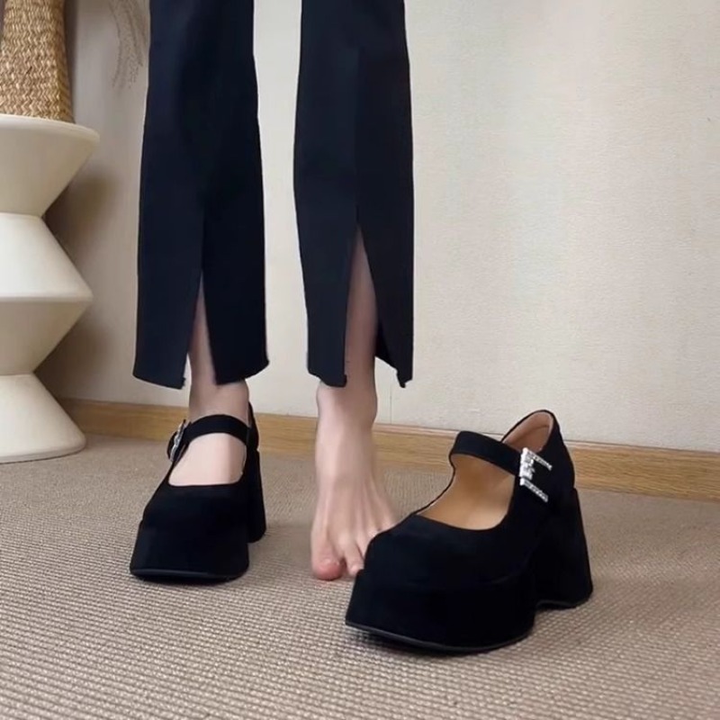 Thick Platform Mary Jane Shoes - Women'S Fashion Korea review and price