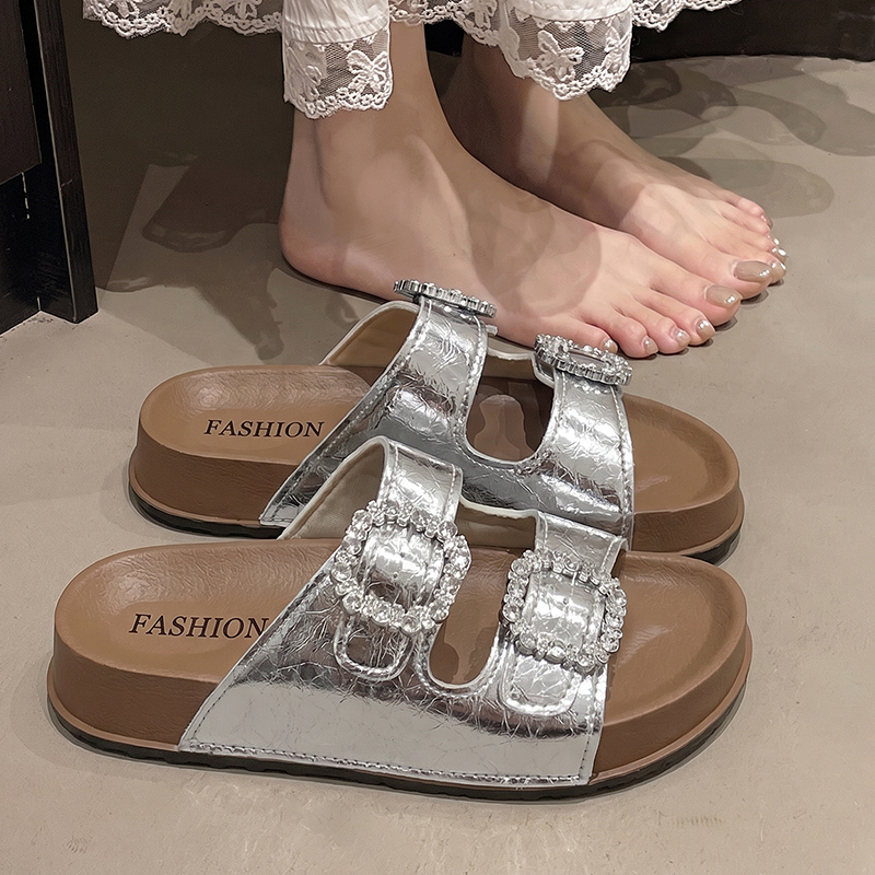 Fashion Crystal Square Buckle  - Women'S Fashion Korea review and price