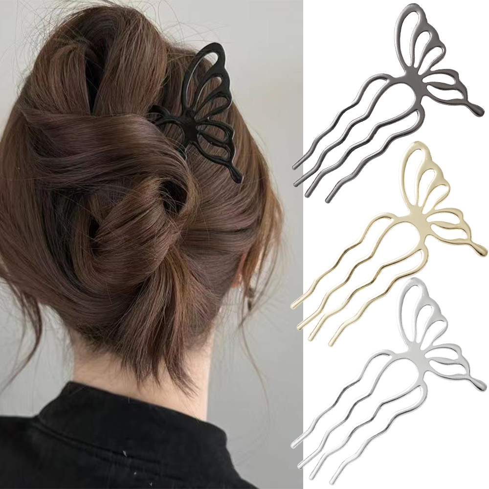 Korean Butterfly U Shape Hair  - Women'S Fashion Korea review and price