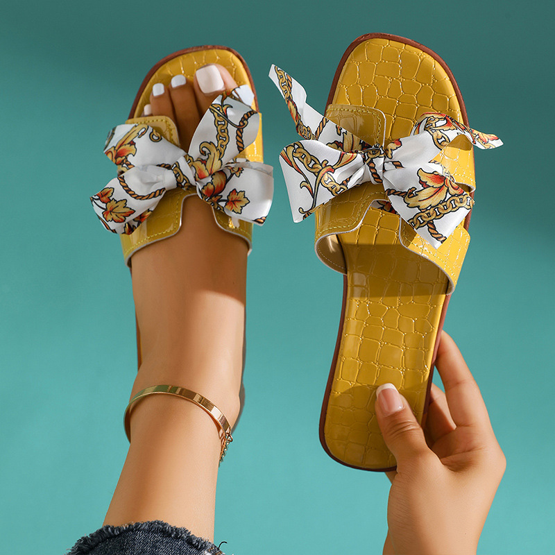 Women Fashion Bow Slide Sandal - Women'S Fashion Korea review and price