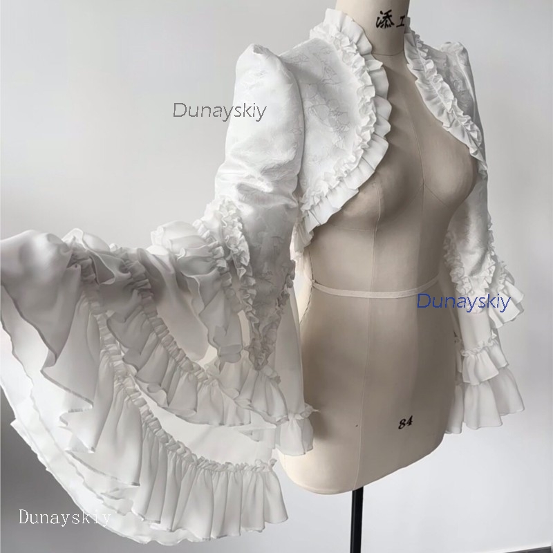 Gothic Party Vampire Lolita Ou - Puff Sleeve Blouse review and price