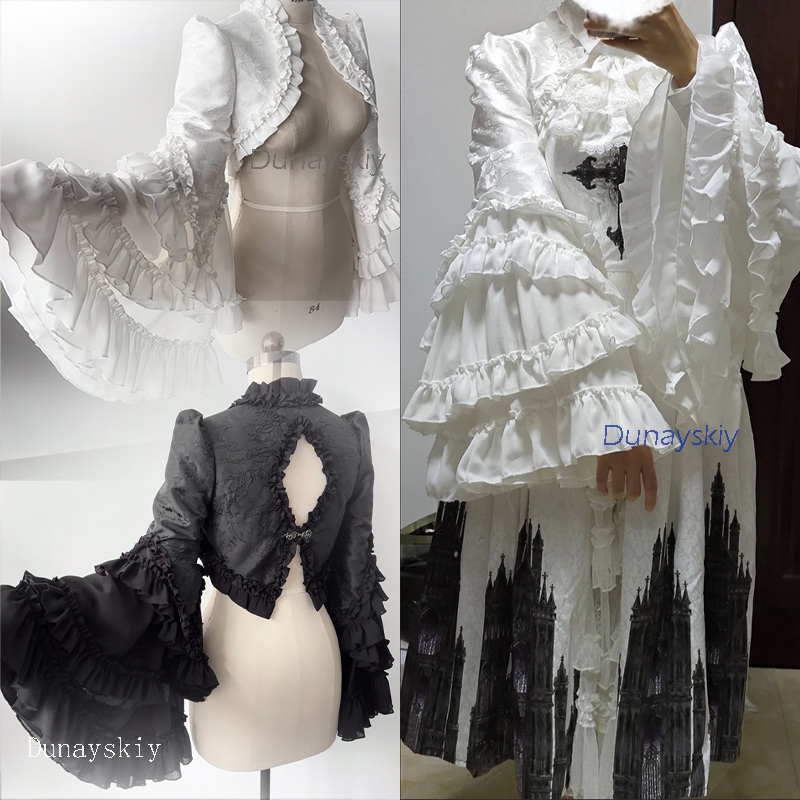 Gothic Party Vampire Lolita Ou - Puff Sleeve Blouse review and price