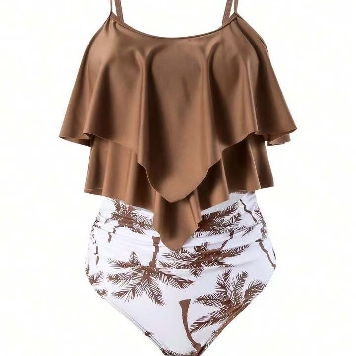 Women Bikini Ruffle Top High W - Crop Top Women review and price