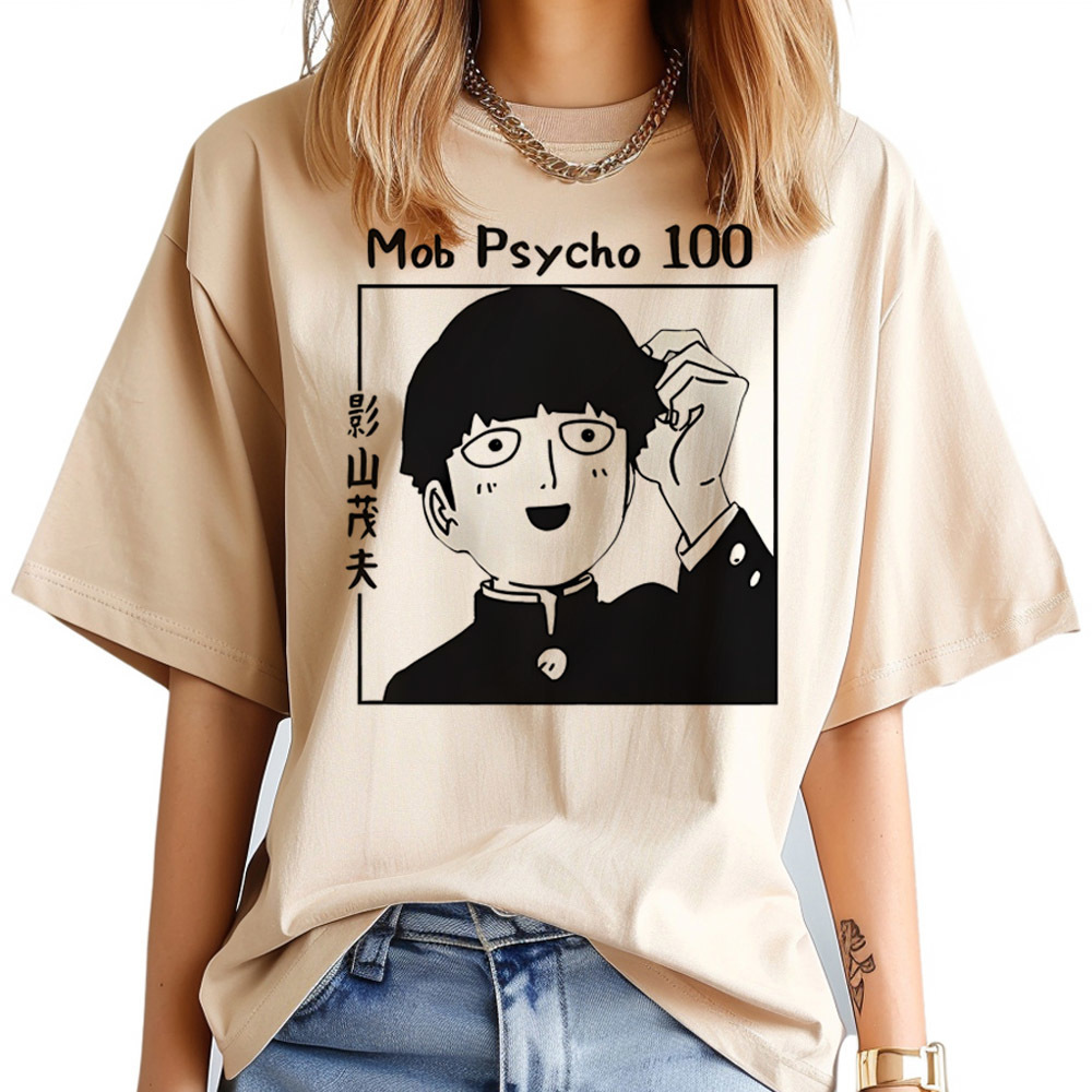 Mob Psycho 100 tshirt women Ps - Women'S Fashion In The 80S review and price