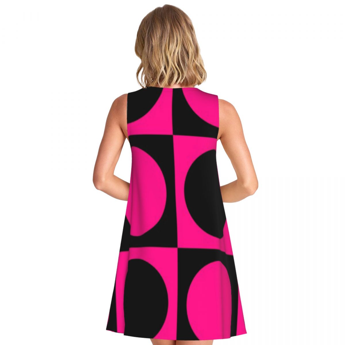 60s Pink Circle Mod Mondrian W - Women'S Fashion In The 60S review and price