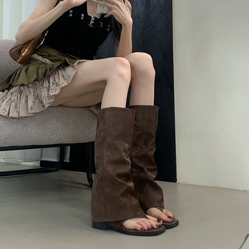 Hollow Out Women's Boots Velve - Women'S Fashion Korea review and price