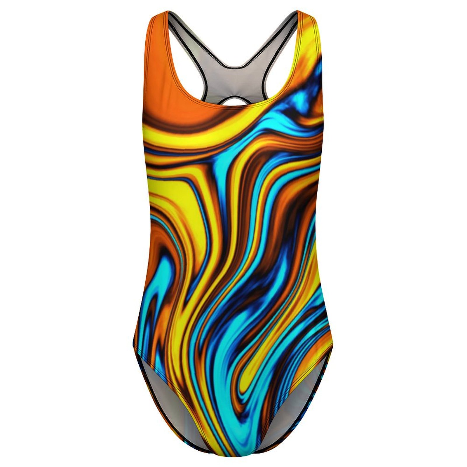 Golden Retro 60s Swimsuit Abst - Women'S Fashion In The 60S review and price